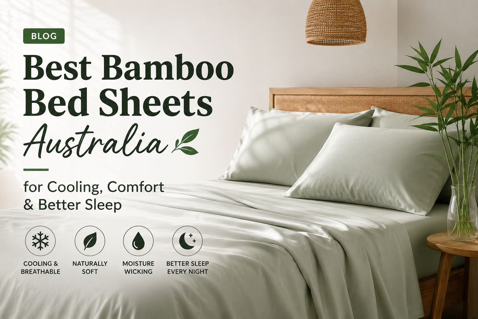Best Bamboo Bed Sheets Australia for Cooling, Comfort & Better Sleep
