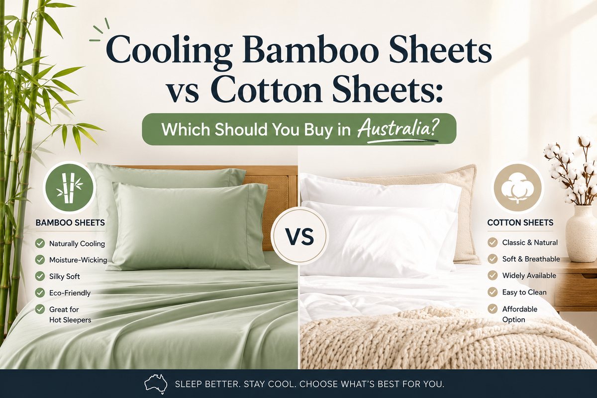 Cooling Bamboo Sheets vs Cotton Sheets: Which Should You Buy in Australia?