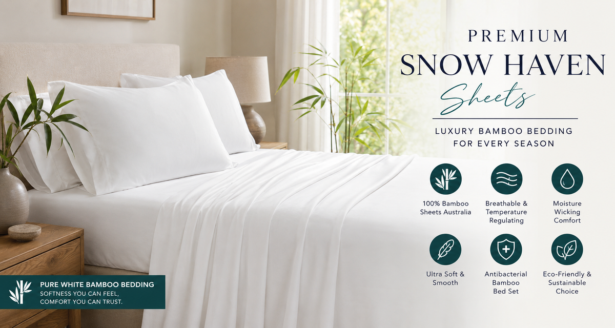 Premium Snow Haven Sheets: Experience Luxurious Comfort Every Night