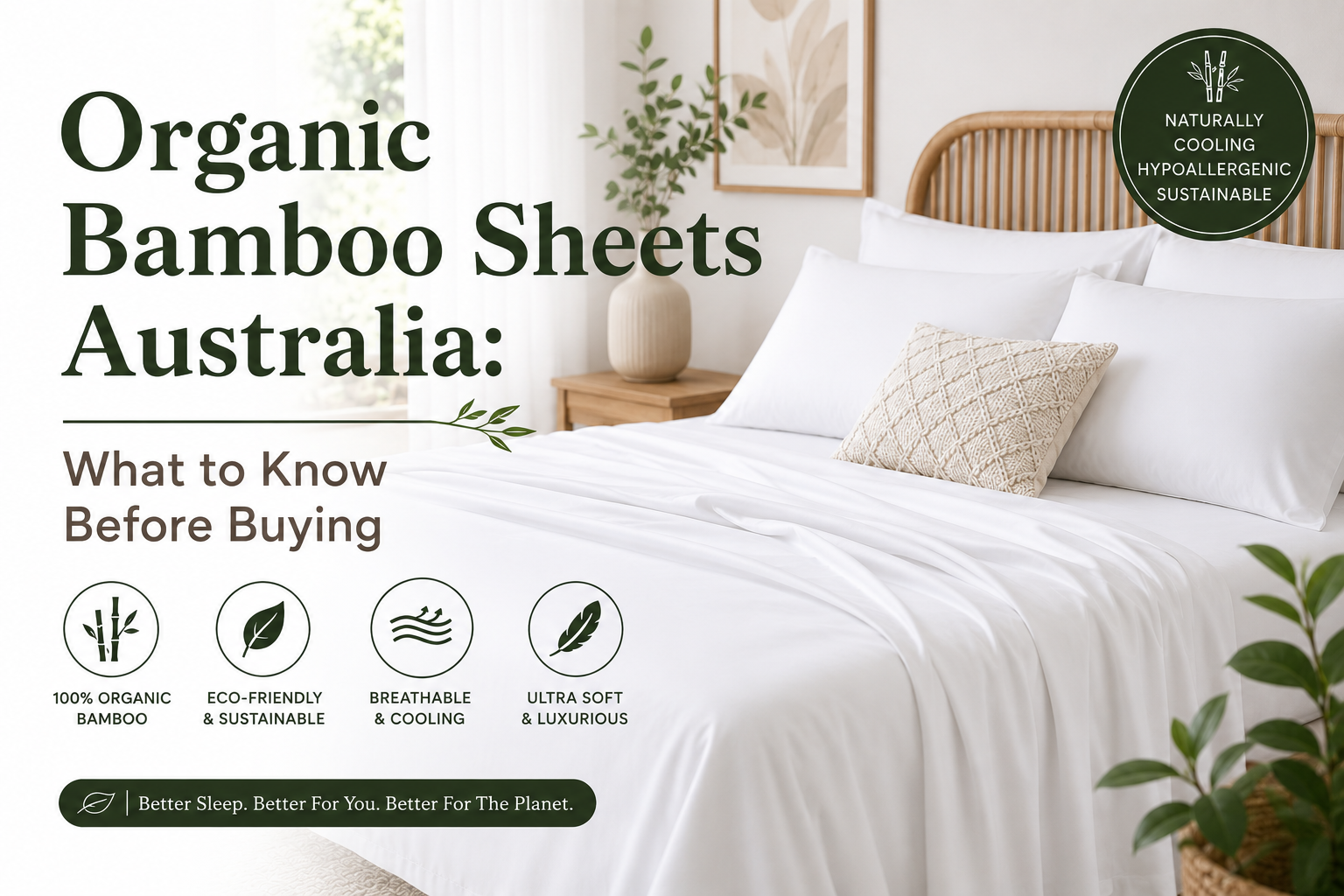 Organic Bamboo Sheets Australia: What to Know Before Buying