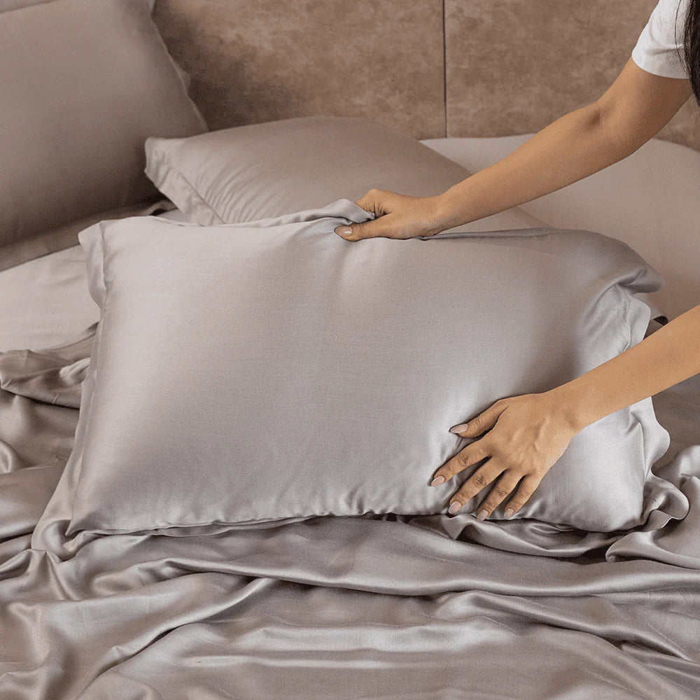 Bamboo Sheet Set_Charcoal Grey