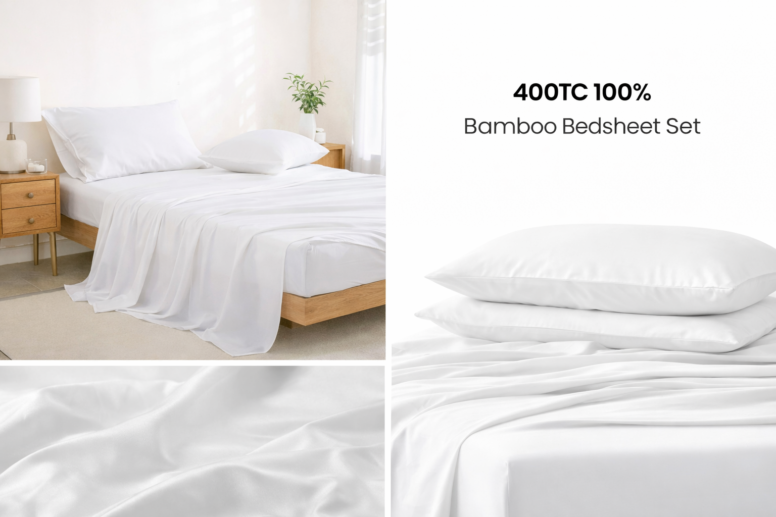Bamboo Sheet Set_Snow Haven