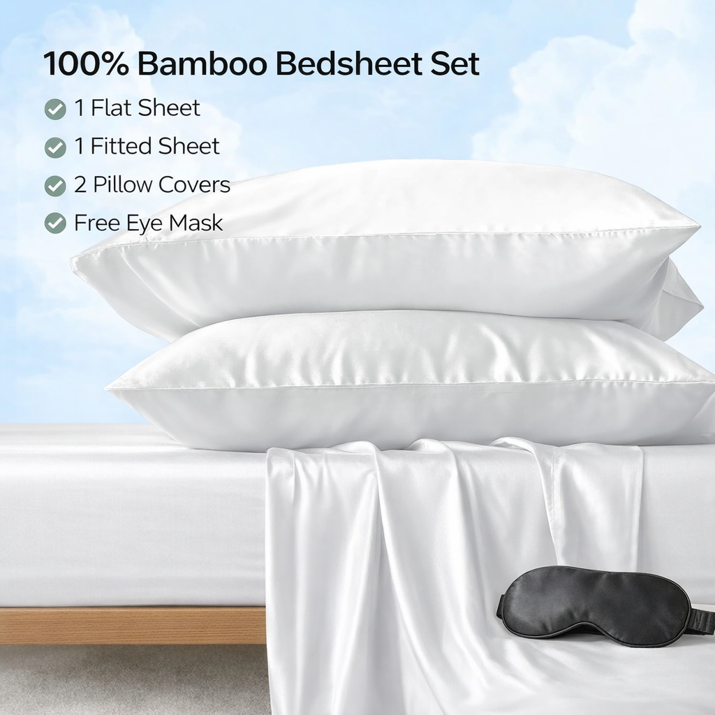 Bamboo Sheet Set_Snow Haven